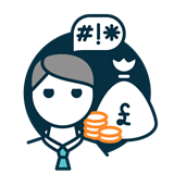 Commercial Debt Claim Icon