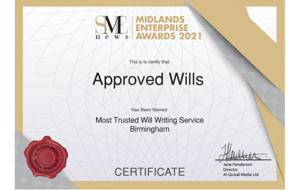 Approved Wills logo